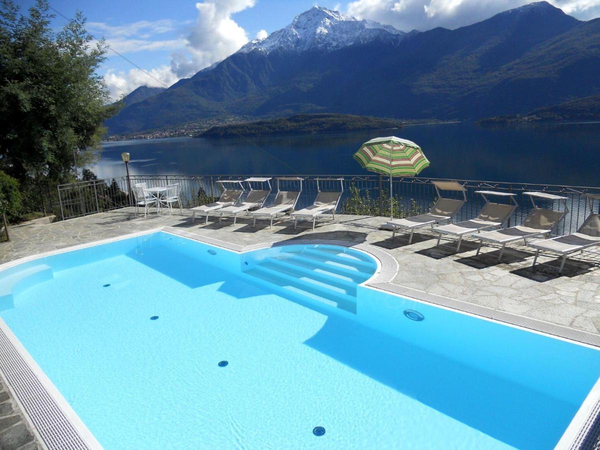 Wonderful Flat With Swimming Pool Lift And Garden Apartment Gravedona Exterior foto