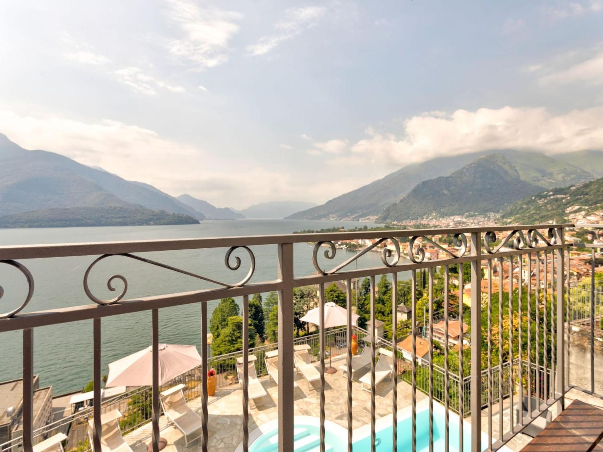 Wonderful Flat With Swimming Pool Lift And Garden Apartment Gravedona Exterior foto